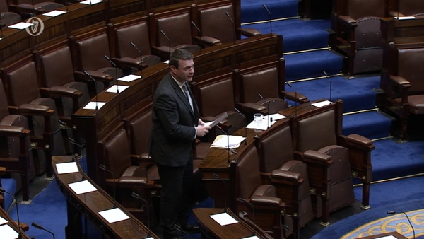 Alan Kelly said Fine Gael and Fianna Fáil had not addressed climate change in their agreement