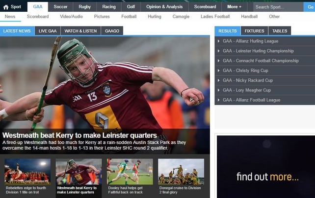 RTÉ announces extensive GAA Championship coverage