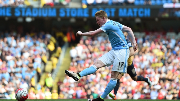 De Bruyne has started the season in fine form for City