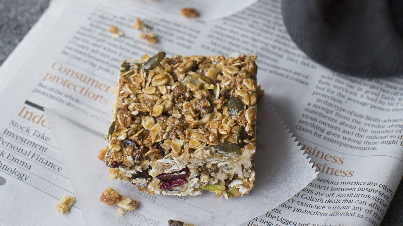 Gearoid Lynch's Gluten Free Breakfast Cereal Bars