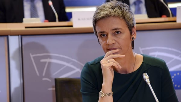 EU Commissioner Margrethe Vestager said Ireland should already have collected the back taxes pending Apple's appeal