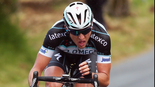 Bramilla won his first Grand Tour stage on the Giro d'Italia