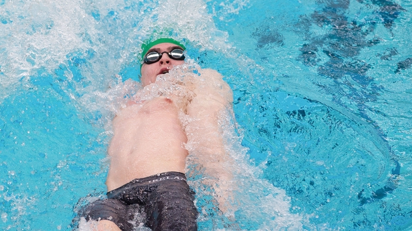 Irish swimmer Conor Ferguson