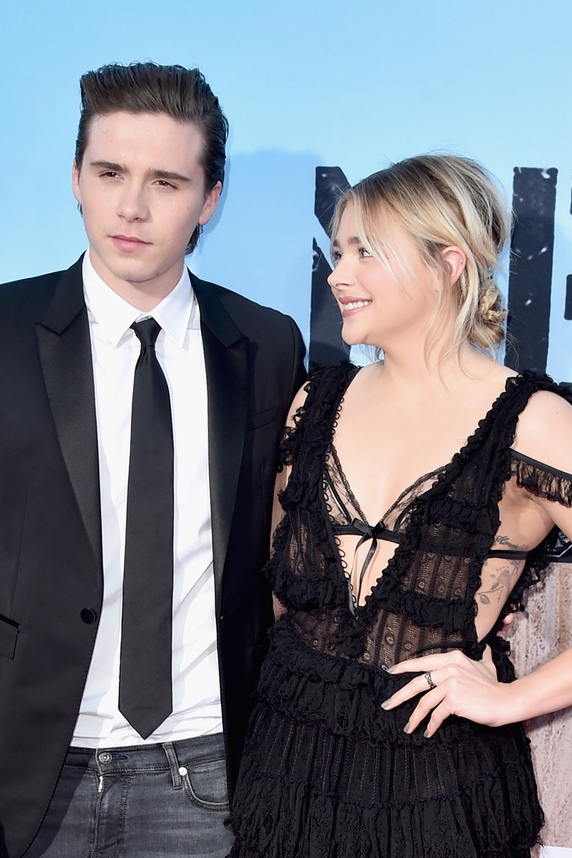 Chloë Grace Moretz, Brooklyn Beckham make their red carpet debut for  'Neighbors 2