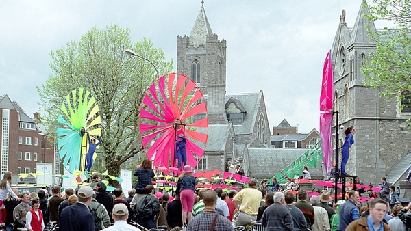 St Patrick's Day Parade in May 2001