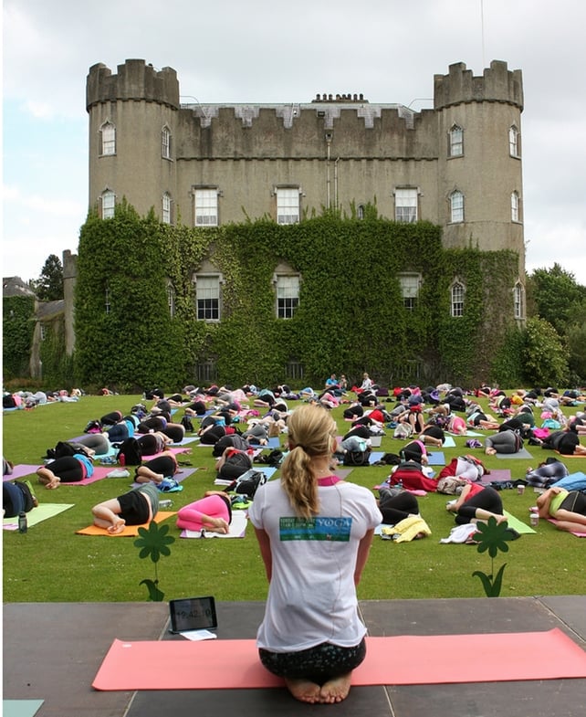 The beautiful surroundings of Malahide Castle & Gardens will host "Yoga In The Park"