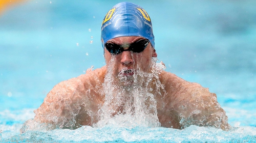 Alex Murphy is hoping to swim faster in the semi-final