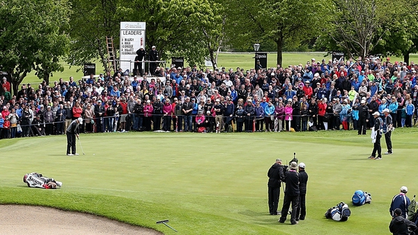 Fans watching Rory McIlroy on his way becoming the last home Irish Open winner in 2016