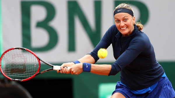 Petra Kvitova had a scare in the French Open first round