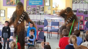 Wookiee lessons for these Kerry pupils. Pic Garret Daly