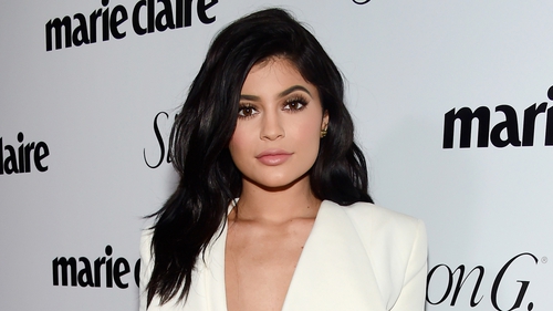 Kylie Jenner at the Marie Claire Party
