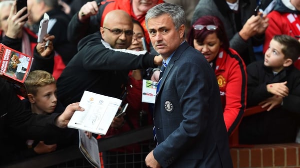 Jose Mourinho takes charge at Manchester United today