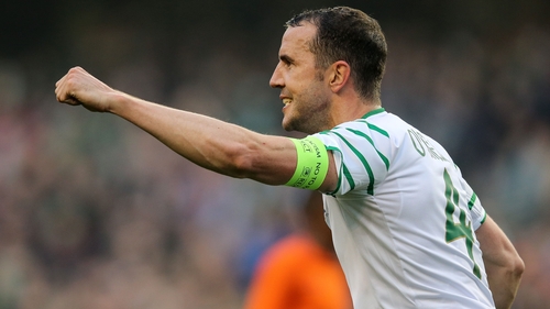 John O'Shea hangs up his international boots this evening