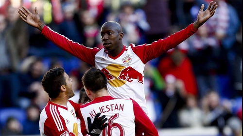 Bradley Wright-Phillips has scored eight goals in 14 appearances for the New York Red Bulls this season