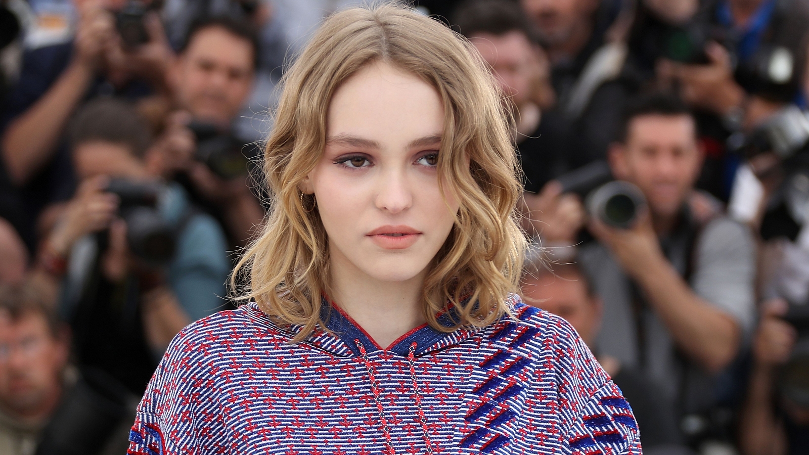 Lily-Rose Depp voices support for father