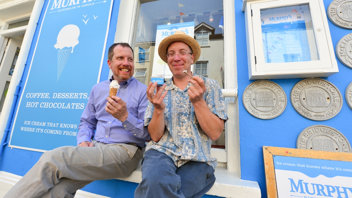 Cooling off with Murphy's Ice-Cream Cooling off with Murphy's Ice-Cream