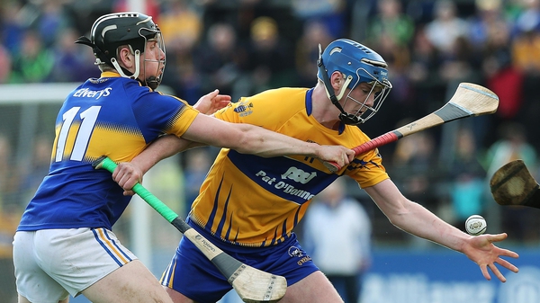 Bobby Duggan in action for Clare against Tipperary during the recent League campaign