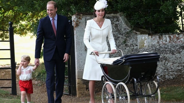Prince George with his Mom, Pops and baby sis Charlotte (not in the top 5...yet)