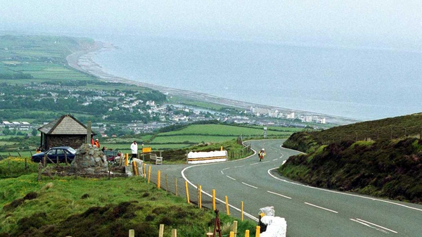 The Mountain road of the Isle of Man TT