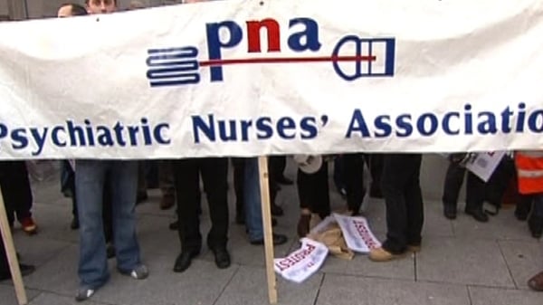 The union says its nurses are in an 'impossible position' in delivering mental health services and that industrial action is not about pay, but about patient care (File image)