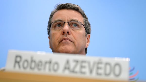 WTO director-general Roberto Azevedo expects the impact of Covid-19 on world trade to be 'very substantial'
