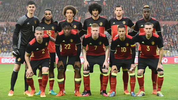 Belgium will be Ireland's second opponents in Group E