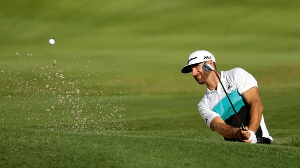 A bogey on the last in Memphis cost Dustin Johnson a share of the lead after the first round