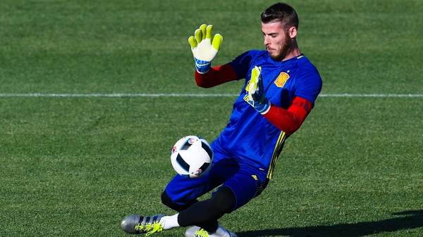 David de Gea is in line to start Spain's opening game against the Czech Republic