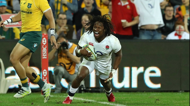 Marland Yarde touches down