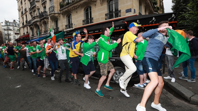 And there's always time for a conga with our new Swedish friends