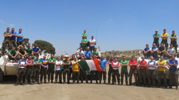 Flying the flag: Irish UN peacekeepers in the Golan Heights