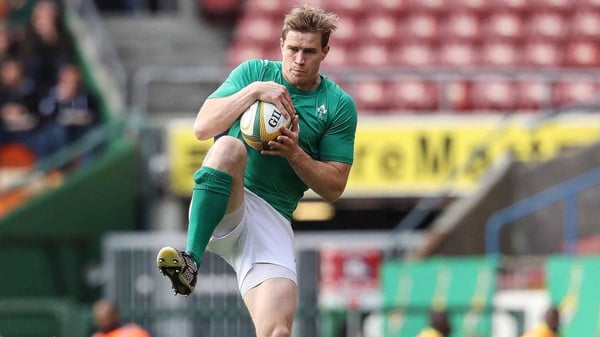 Andrew Trimble: 'Everybody's happy as Larry, but it's time to do the job again.'