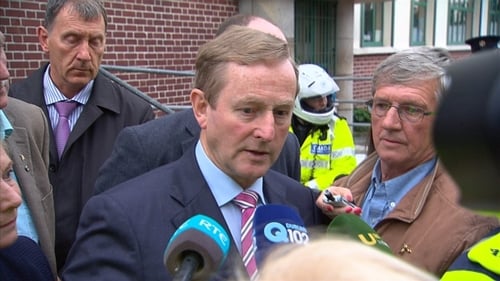 Enda Kenny said the meeting was very constructive and positive