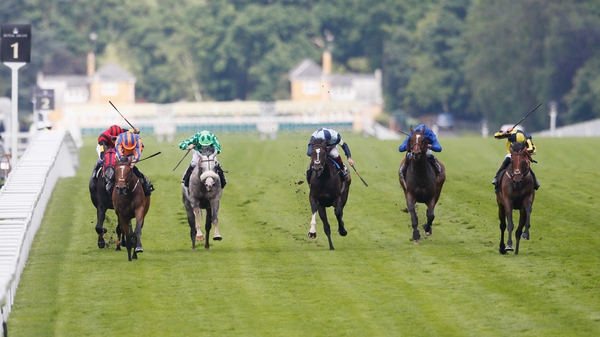 My Dream Boat comes widest of all under in-form Adam Kirby to win the Prince of Wales's Stakes