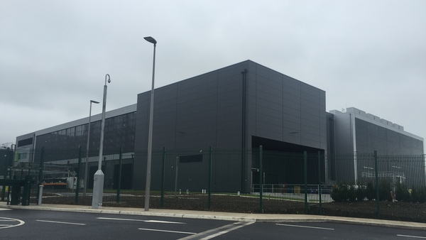 The €150m facility at Grangecastle in Co Dublin houses servers which run many of Google's main products