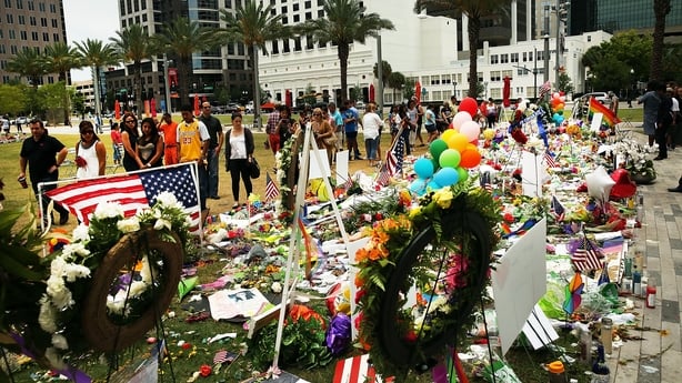 Orlando nightclub attack memorial 