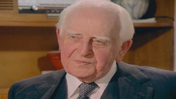 Sean MacEntee in his later years