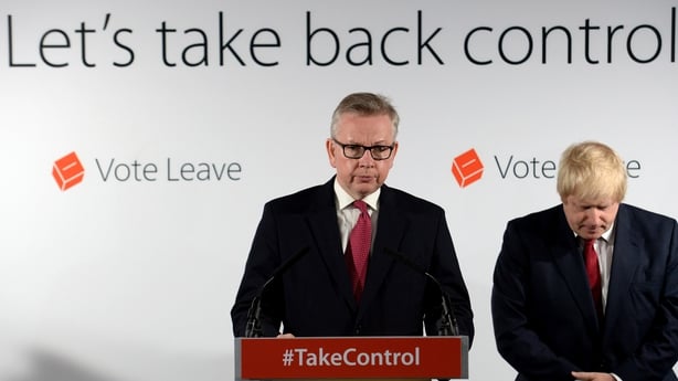 Michael Gove had been expected to back Boris Johnson