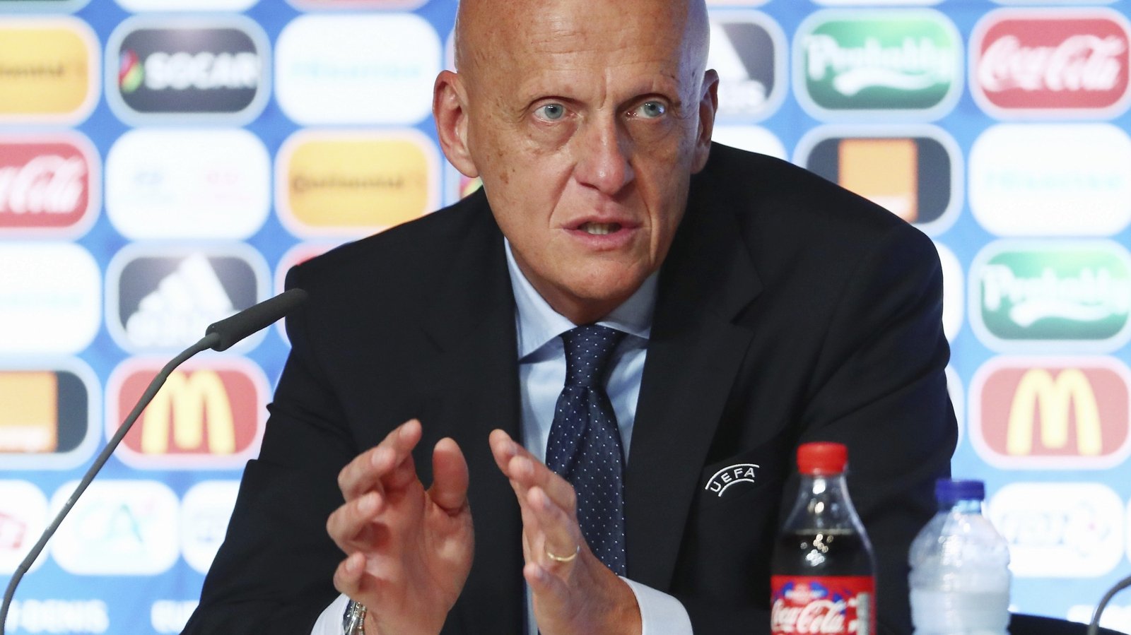 Collina says new measures are helping referees
