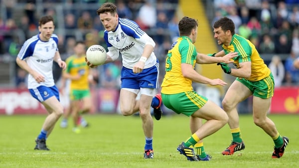 The elusive Conor McManus scored eight points for Monaghan against Donegal