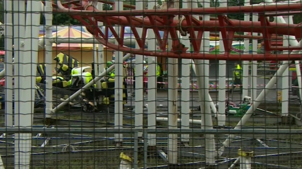 Rollercoaster crash Scotland