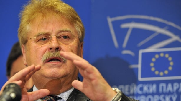 Chairman of the European Parliament Committee on Foreign Affairs Elmar Brok