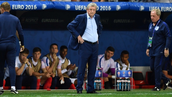 Roy Hodgson cut a frustrated figure in his technical area as England failed to break Iceland down