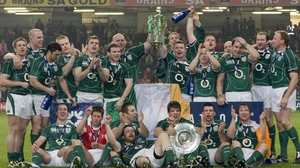 Ireland celebrate their victory in 2009