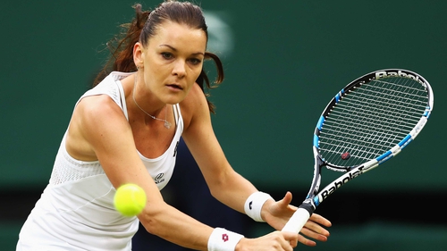 Agnieszka Radwanska easily took her place in the second round