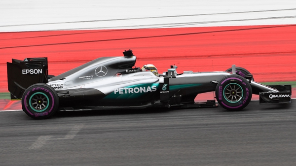 Lewis Hamilton was the fastest in practice at Monza
