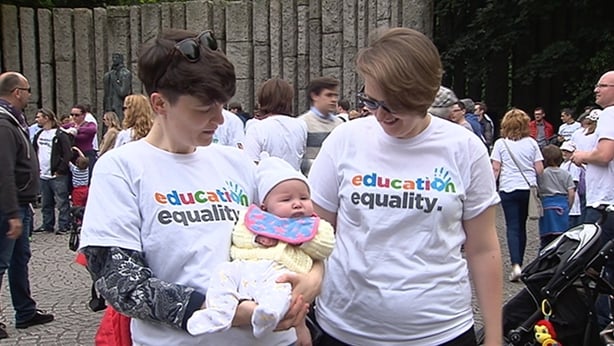 Education equality protest