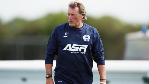 Hoddle during his role as first-team coach with QPR in 2014