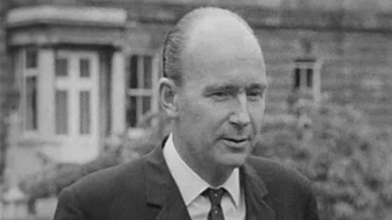 Dr P.J. Hillery, the new Minister for Labour (1966)