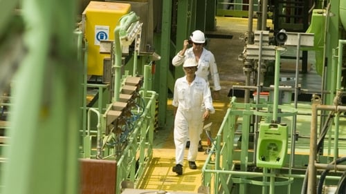 Rig site testing has indicated that the oil is 27 degrees API with a sulphur content of less than 1%